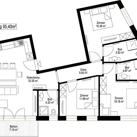 Arlalps Апартаменты Петной-ам-Арльберг